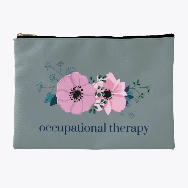 occupational therapy pink flower