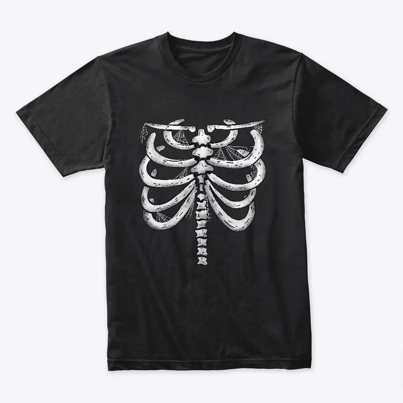 Skeleton Rib Cage - Spine - Sternum